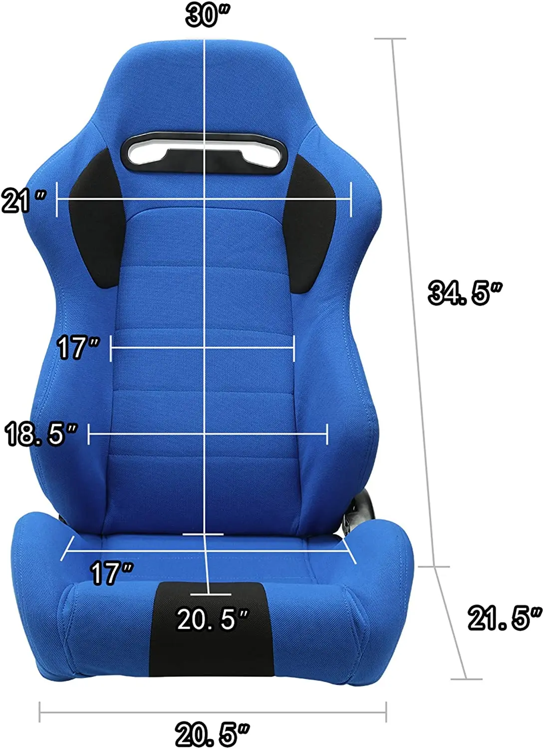 JBR1044 2024 Hot Selling Special Stitching Leather Car Seats Universal Adjustable Racing Seats Color Customized