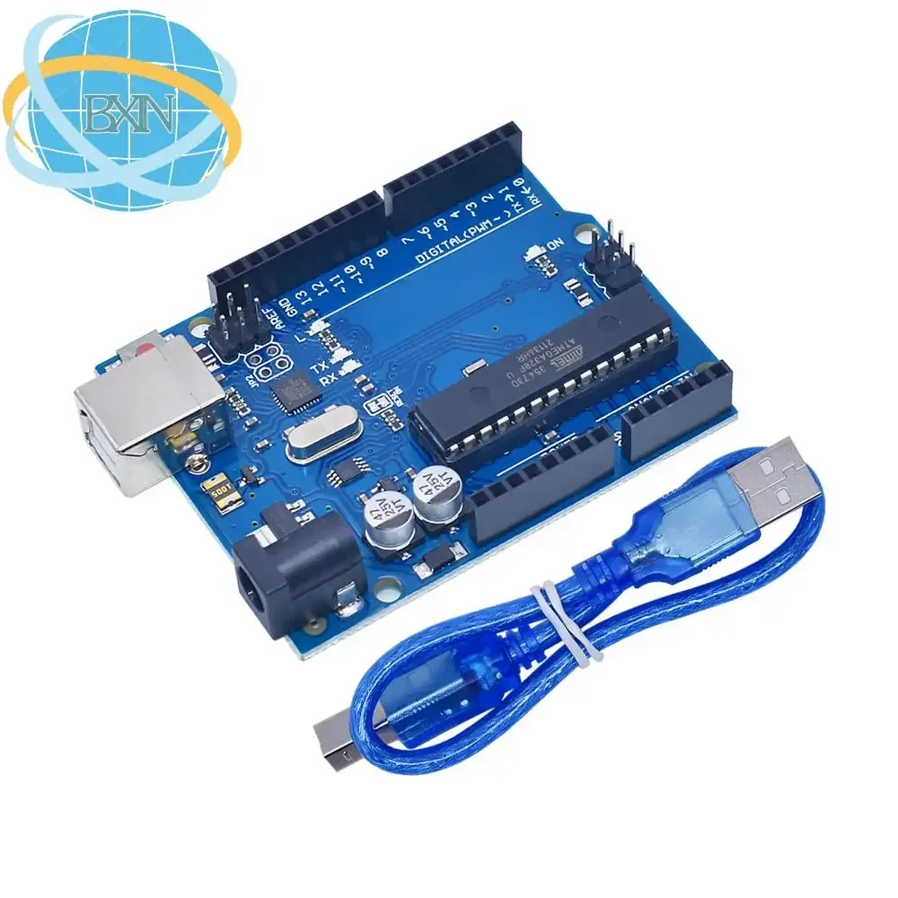 

UNO R3 Official Box ATMEGA16U2 / UNO+WiFi R3 Original ATMEGA328P Chip CH340G For Arduino UNO R3 Development Board WeMos ESP8266