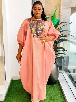 Robes de soirée africaines pour femmes, grande taille, Maxi Dashiki, paillettes, vêtements africains, mariage, Rh, robe de soirée, Abayas musulmans, Dubaï