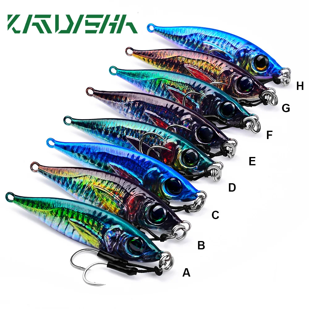 

Fishing lures Super Quatity Metal Casting Jig Shore Drag Cast Jigging Spoon Fishing Lure Artificial Bait Tackle 7g-200g 8colors