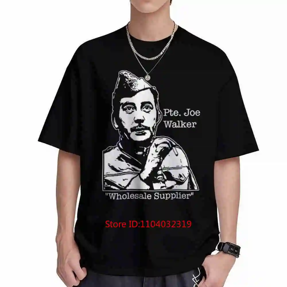 Dad's Army Private Joe Walker Spiv Short Sleeve Tee 100% Cotton T-Shirt