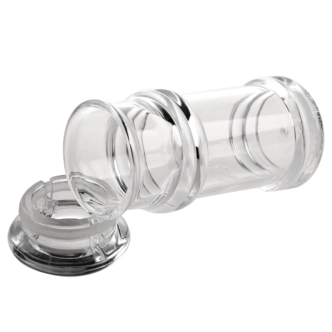 ABLJClear Acrilico Salsa di soia Aceto Bottiglia di olio d'oliva Dispenser per barbecue Shaker 100 ml