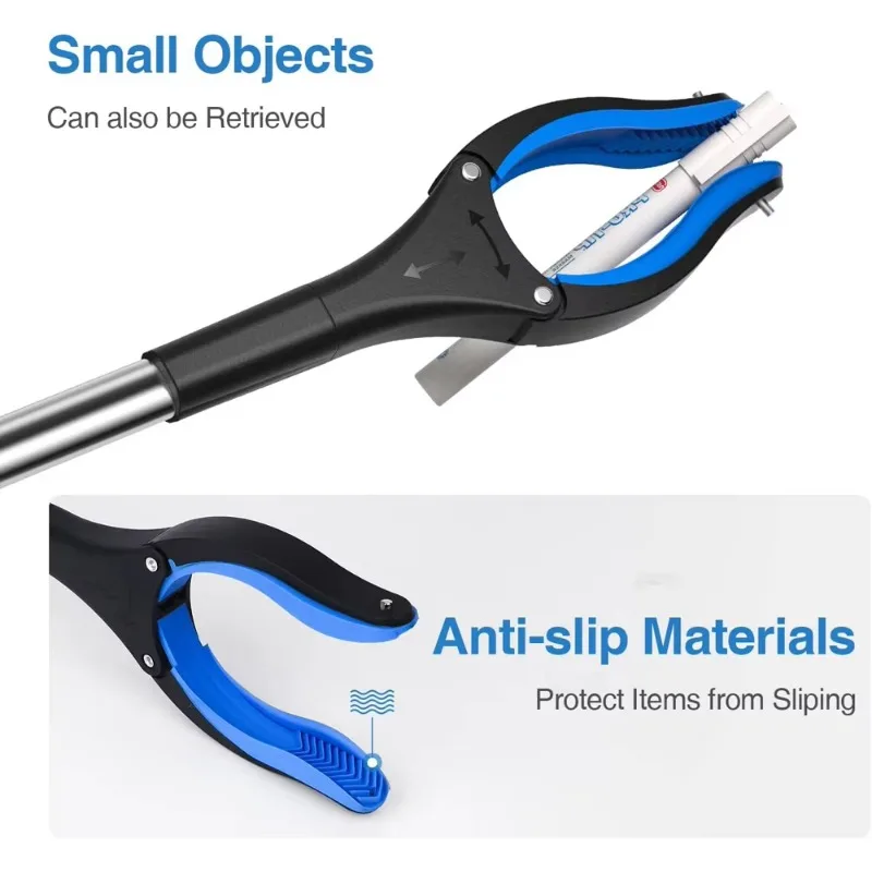 For Elderly Reacher Grabber Tool Foldable Pickup Grabbers Lightweight Extra Long Handy Trash Claw Grabber Pick Up Tools