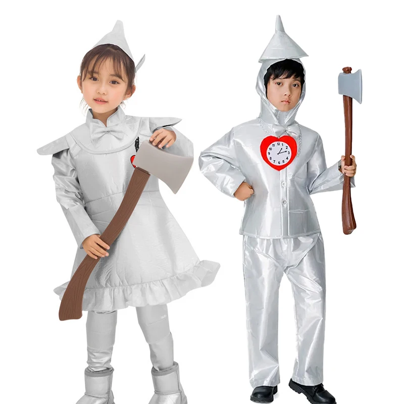 COS Halloween Iron Man Costume Adult Boys and Girls Iron Man Costume Wizard of Oz Iron Man Costume view 2
