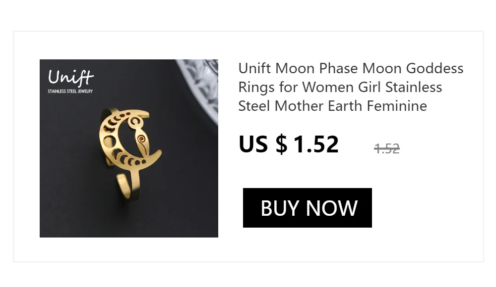 Unift Goth Stainless Steel Earring Triple Rune Moon Phase Pentagram Earrings Woman Men Vintage Jewelry Ear Piercing Witch Knot
