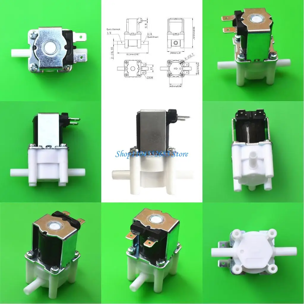 

Y6GD Water for Valve Solenoid Electric Solenoid Water for Valve Water Closed Inlet Flowing- Switch Plastic for Water Dispense