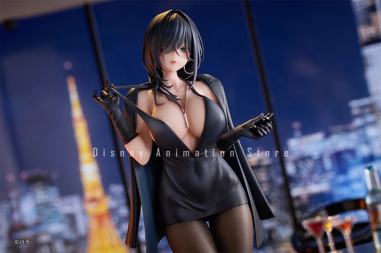 Przedsprzedaż 100% HanaBee Sexy Beauty Kawaii Girl 1/6 Yokoyama Iwami Black Dress Ver.Gotowy produkt Model Zabawka Prezent dla dorosłych Oryginał