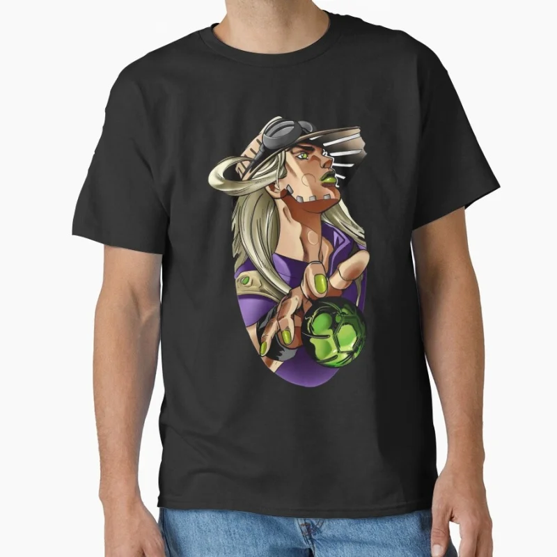 

0812 JoJo's Bizarre Adventure Anime Gift t shirt The best Jobro of all time printed Graphic Clothes Y2K clothing All size Tops