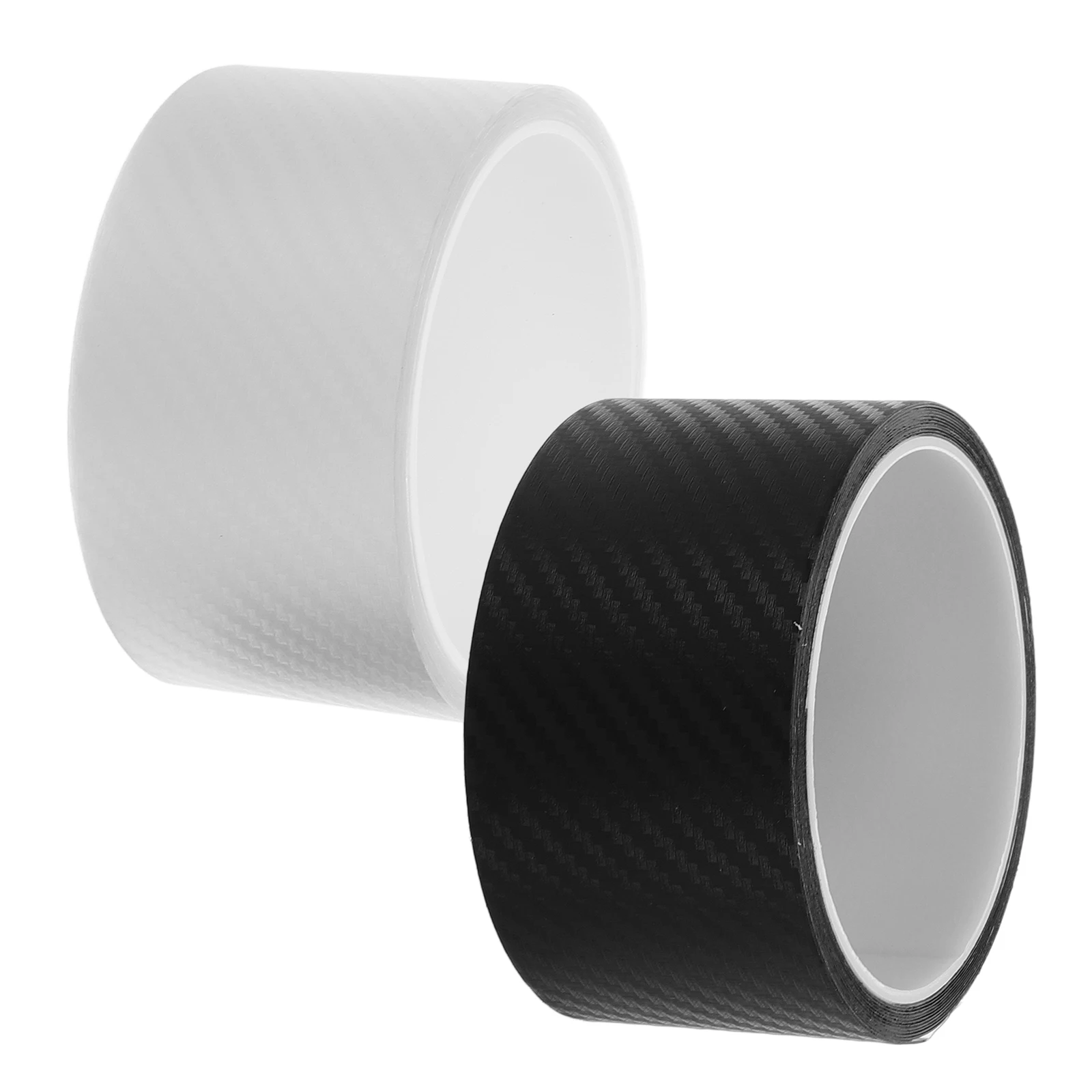 3D Carbon Fiber Car Door Protector Scratch Shield Trims Stylish Vehicle Door Sill Protector