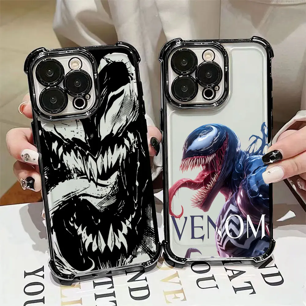 

Venom Art Marvel Case For Samsung Galaxy A57 A37 A17 A07 A56 A16 A26 A06 A36 A55 A35 A25 5G A14 A34 A52 A53 A54 Phone Back Cover