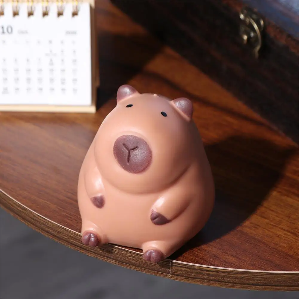 Cartoon Tier Capybara Squeeze Spielzeug Neuheit Lustige Capybara Langsam Rebound Spielzeug Weiche Kreative Simulation Capybara Dekoration