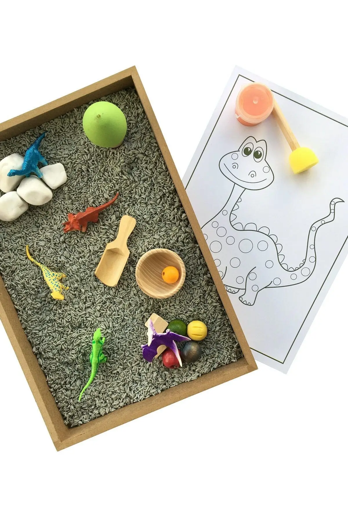 Set Aktivitas Kayu-Mainan Montessori