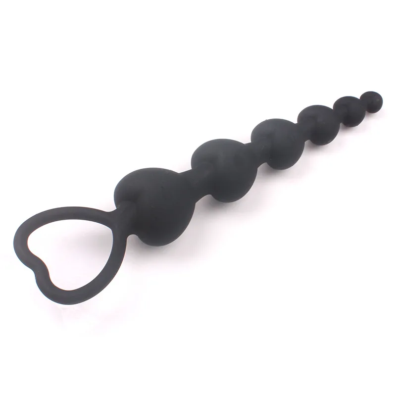 Perles en forme de cœur, Plug Anal doux, jouets en Silicone, stimulant le point G, pour adulte, Couple Sexy, 2022