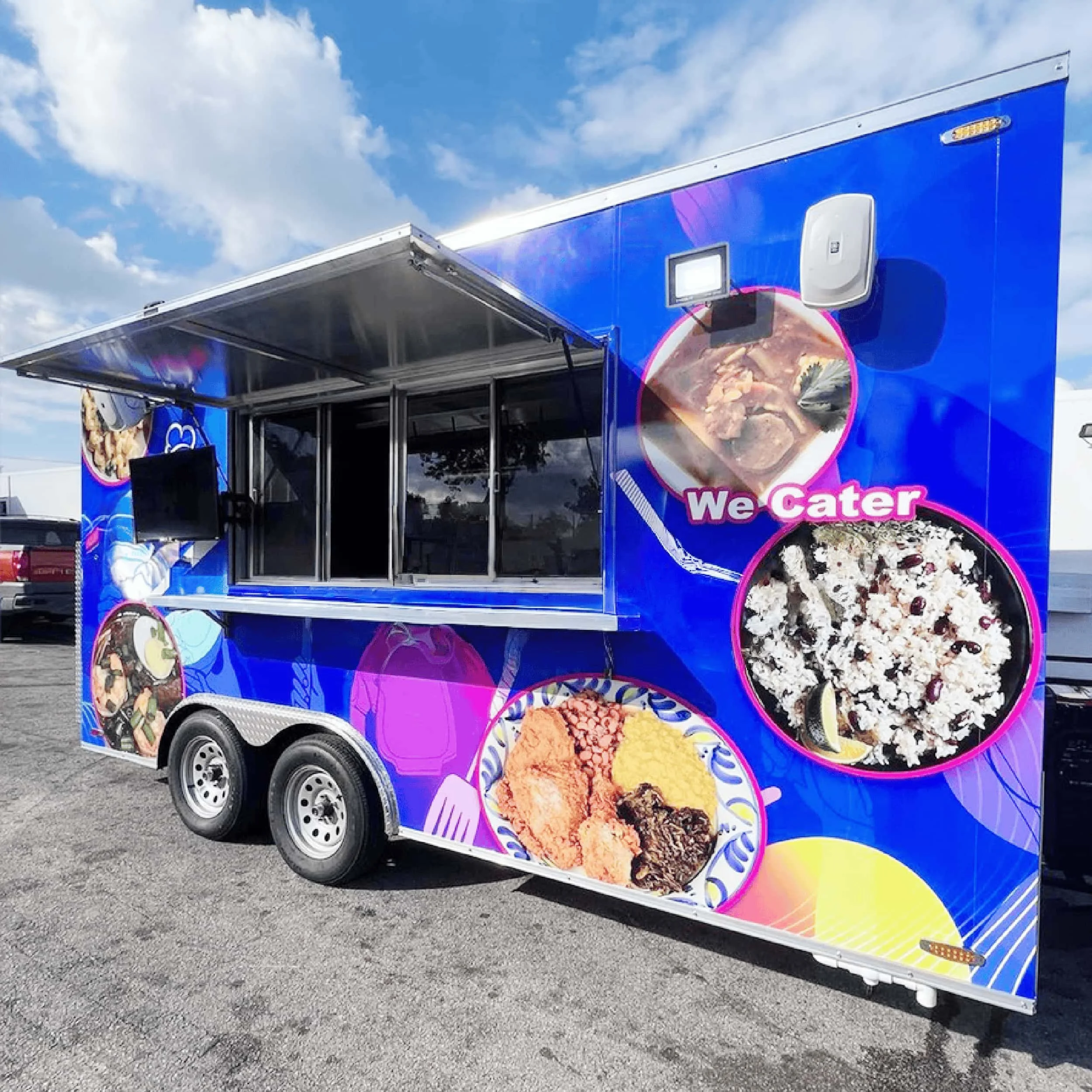 

Индивидуальный уличный грузовик для еды, прицеп, портативный мобильный кухонный прицеп для барбекю, гамбургера, крепа, пиццы, еды, кофе-бар