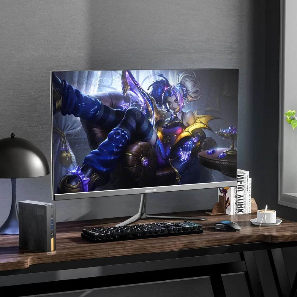 PS PC 200Hz Gaming Monitor, FHD 1080p Screen, 1ms Without Bezel, freesync, 99% sRGB, 178 ° Angle View