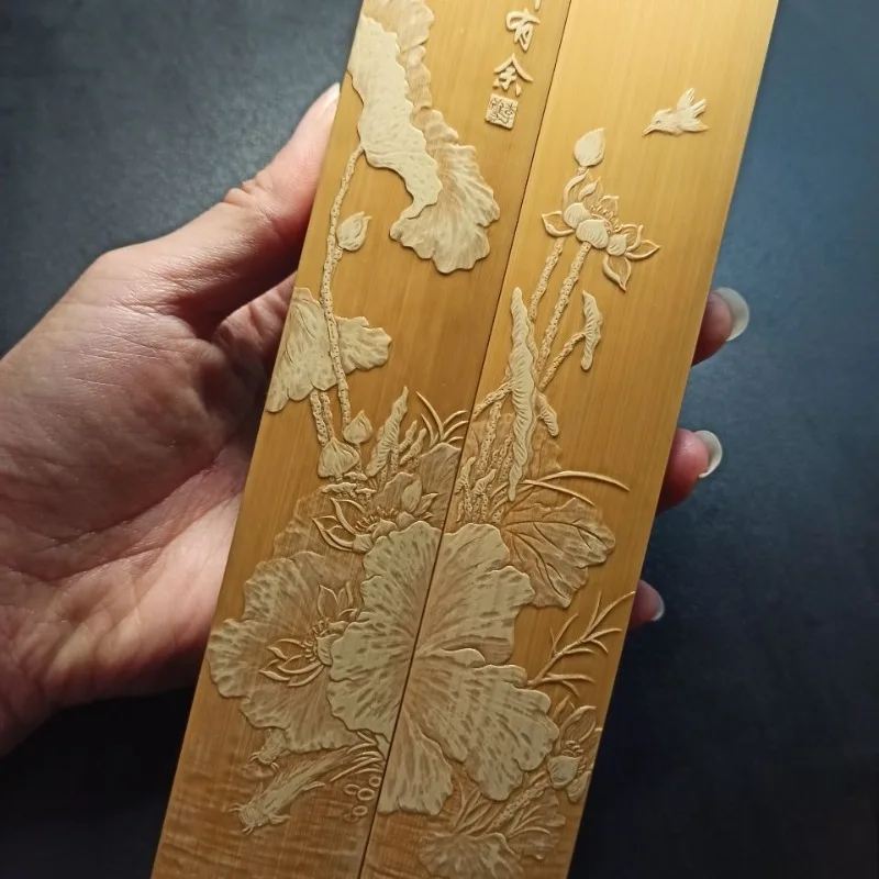Bamboo sealed can storage tea can bamboo products handicrafts pure hand carving