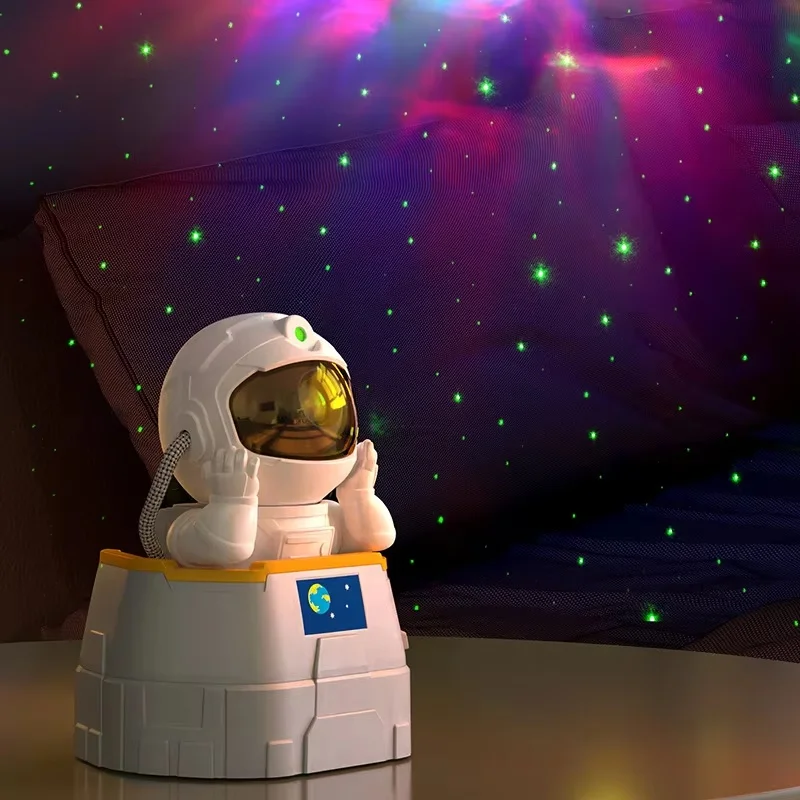 New Product: Astronaut Starry Sky Projection Light Bluetooth Starry Sky Projection Light Astronaut Ornament Children'S Toy Gifts