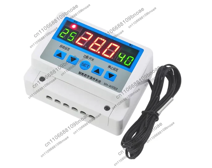 Digital thermostat xh-w3103 temperature control switch fully automatic temperature controller adjustable temperature 12-24-220v