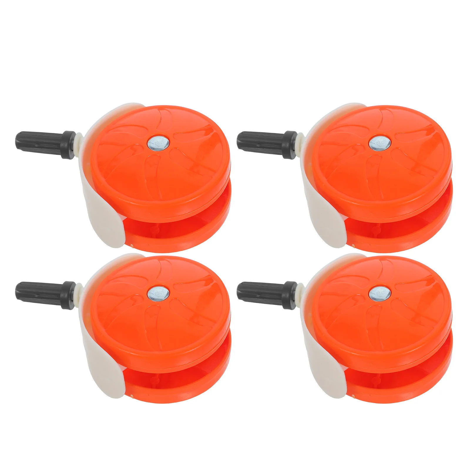 

4Pcs Baby Stroller Wheel Replacement Parts Quiet Smooth Swivel Design for Toddler Walker Pram Highchair Trolley Pushchair