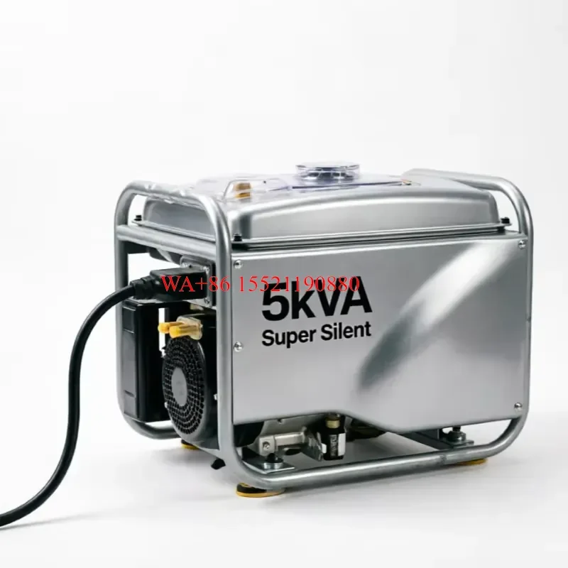 WMWMNU 5kVA 5kw Super Silent Portable Diesel Generator with Canopy for Home Backup Power