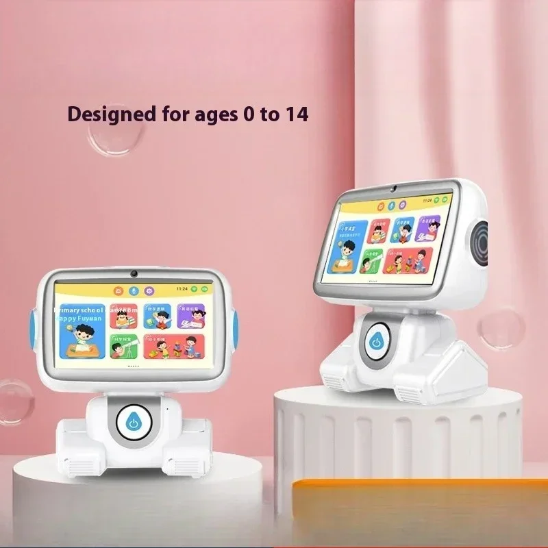 9-Inch intelligent machine with wireless touch screen and remote control function, children's education robot artificial
