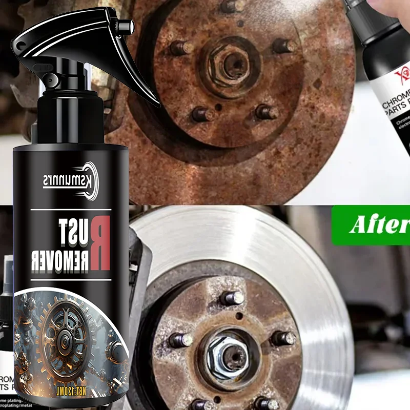 

Motorcycle cleaning Multi Purpose Rust Remover Spray Metal Surface Chrome Paint Car Maintenance Iron Powder Cleaning Super Rust