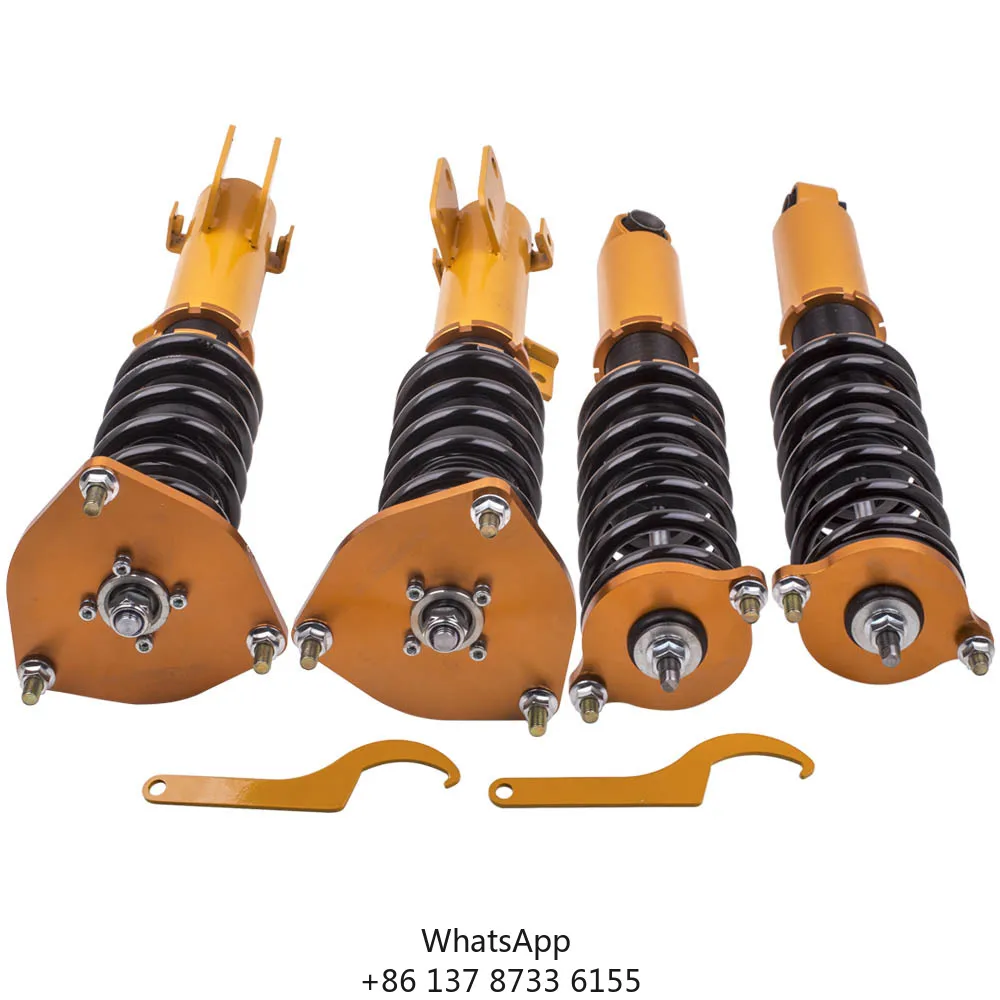 Coilover Spring Shock Assembly Kits For Mitsubishi Galant VR4 EC5A EC5W 1999-2003 Adj Height