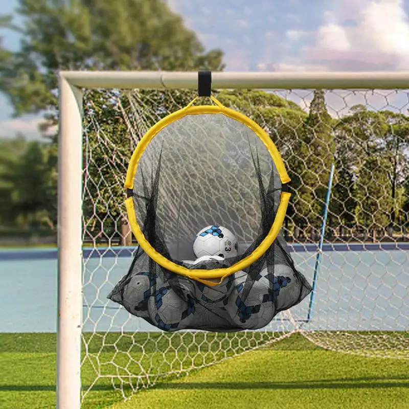 Soccer Training Practice Equipment Training Target Equipment Bag Adjustable Football Top Corner Target Net Bag For Home