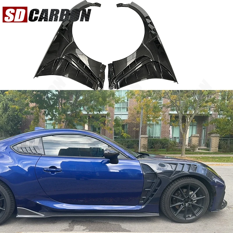 

For Toyota GR86 Subaru BRZ ZD8 Carbon Fiber Fender Retrofit the Carbon fiber replacement leaf plate Auto Parts body kit