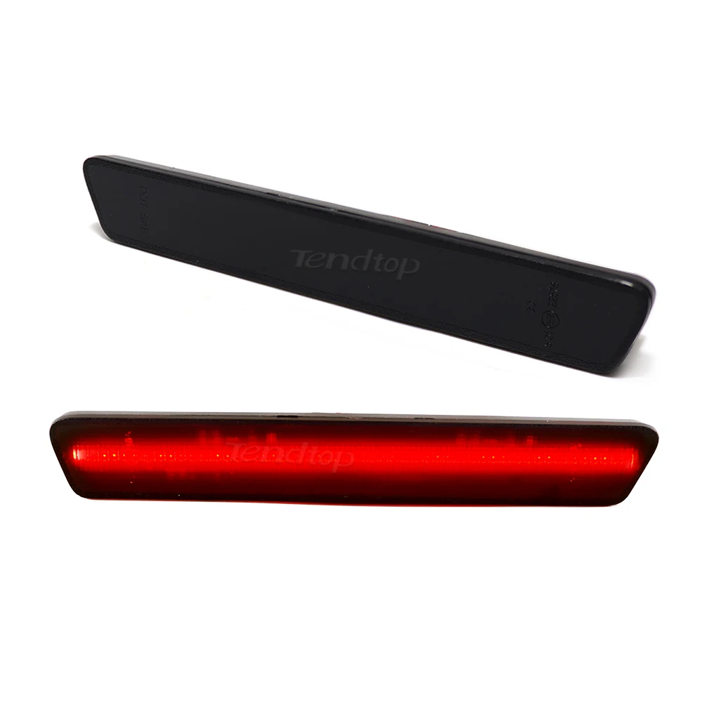 2pcs For Ford Mustang Rear Side Marker Parking Lights/Fender Flare Lamps Red Turn Signal 2004 2003 2002 2001 2000 1999