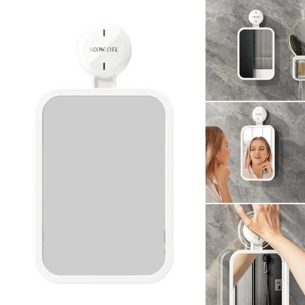 

Anti Fog Suction Cup Shower Mirrors Sturdy Strong Suction Wall Mounted Mirrors Clear Image Easy To Install