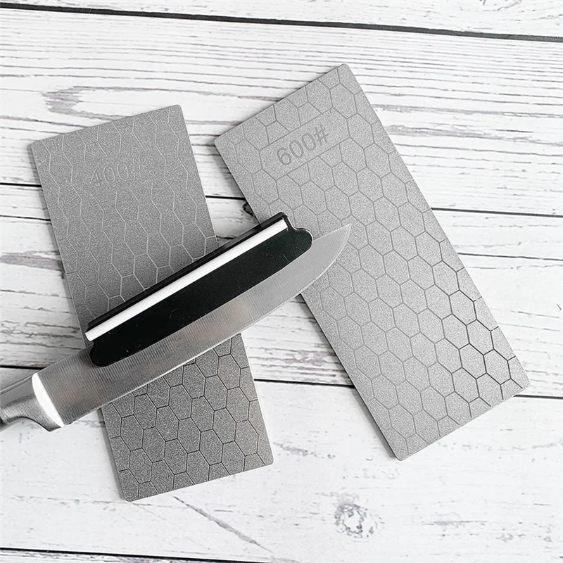 

AT16 5 Pieces Diamond Sharpening Stone Set,Diamond Lapping Plate Coarse/Medium/Fine Grit Sharpener,400/600/800/1000/1200 Grit
