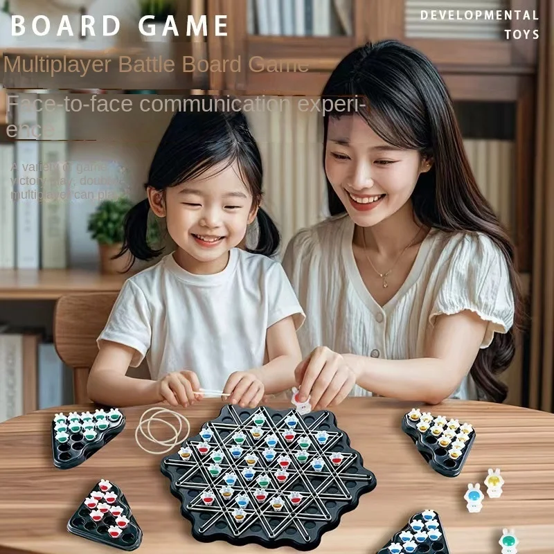 Hot Spaceman Chain Triangle Chess Splendor Duel gioco da tavolo gioco di strategia per bambini e adulti gioco di Puzzle Logic Thinking Training