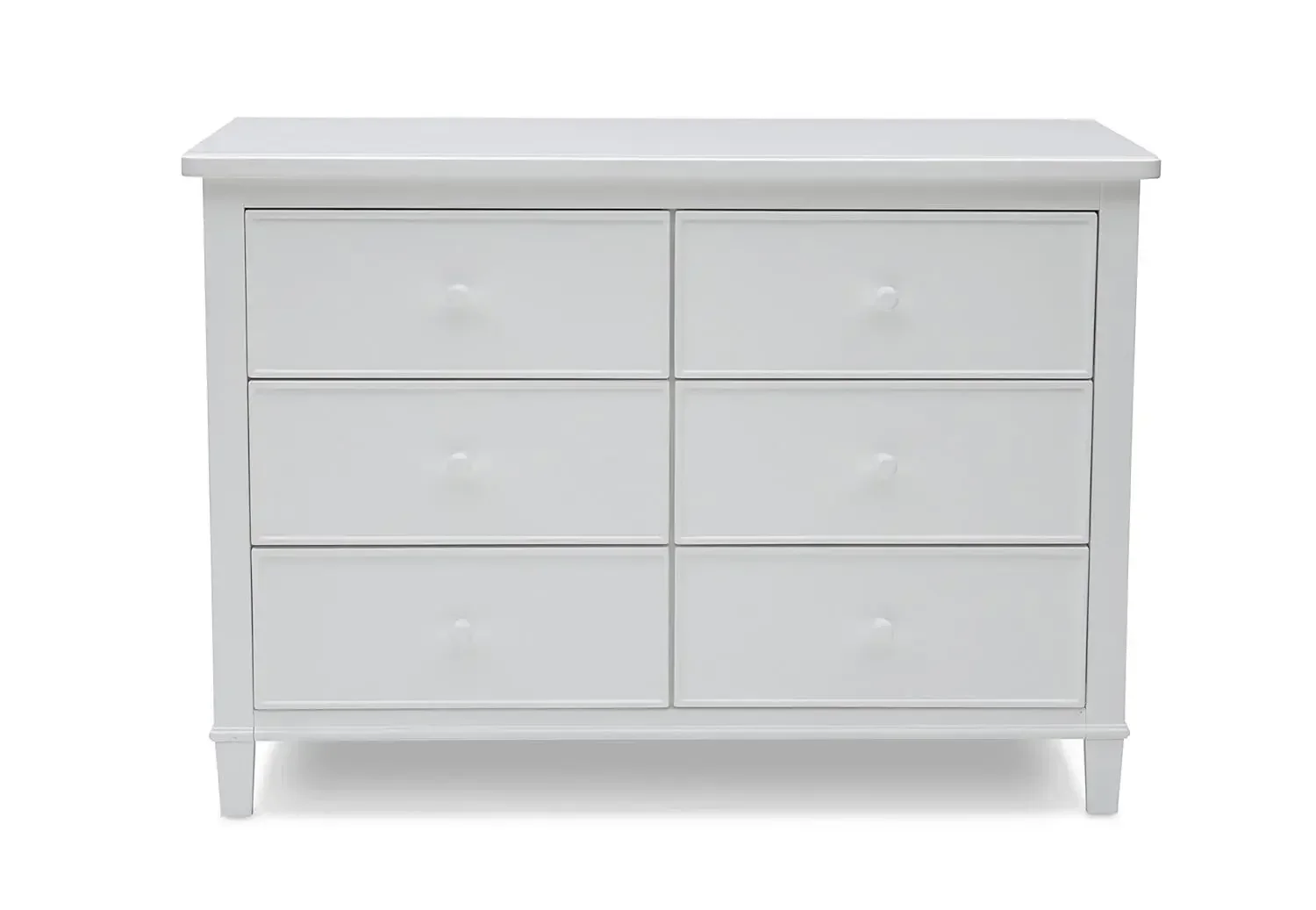 Children Haven 6 Drawer Dresser, Greenguard Gold Certified, White