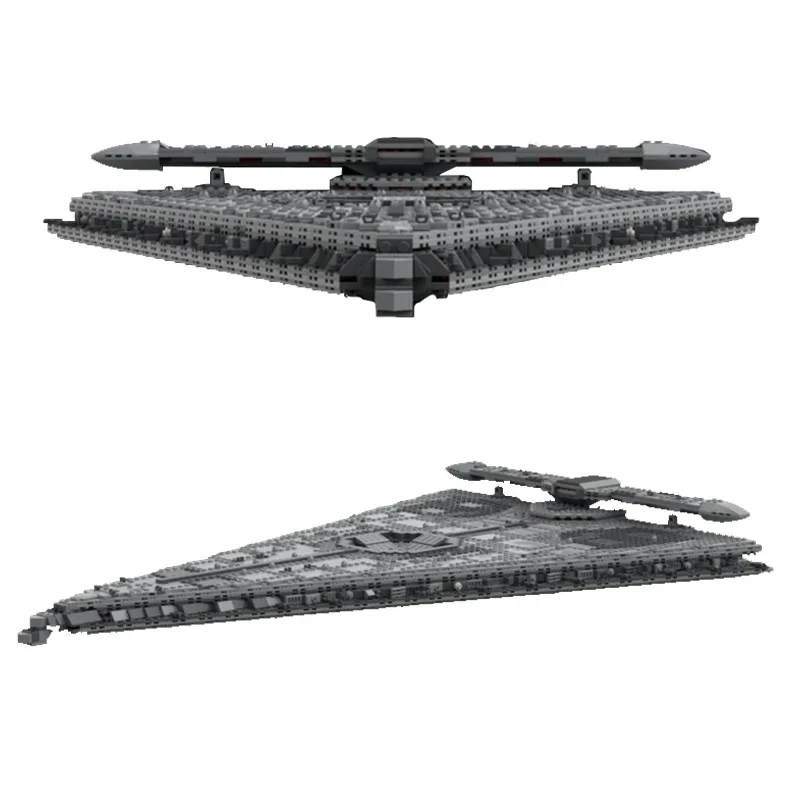 Bricklink MOC Star Movie Spaceship Empire First Order Dreadnought Starfighters Sets Building Blocks Toys Children Christmas Gift