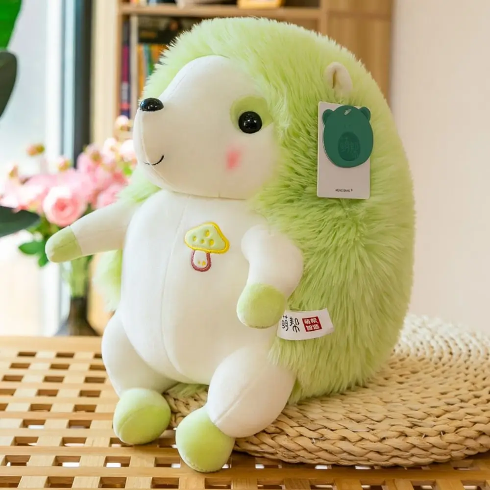 Room Decoration Stuffed Animal Hedgehog Plush Doll Real Life Soft Hedgehog Plush Toy Kawaii Cute Hedgehog Plushie Doll Children