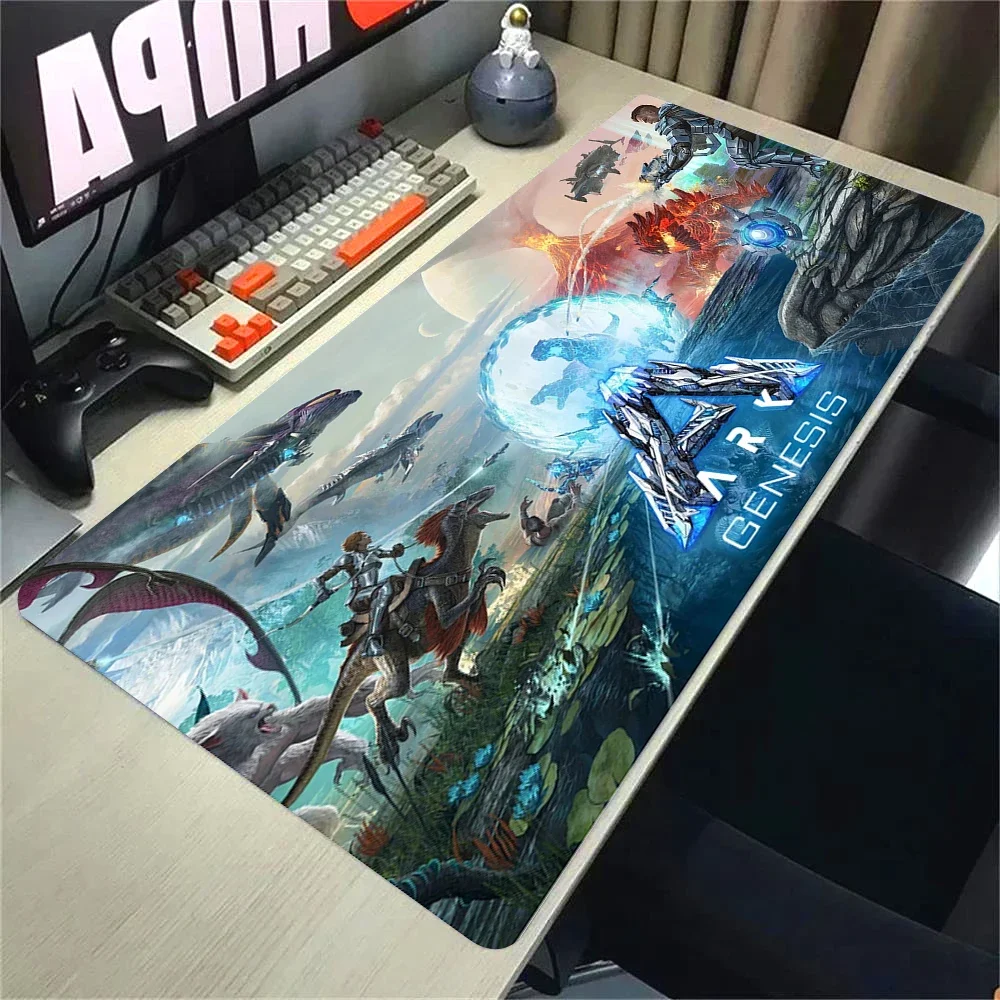 XXL ARK Survival Evolved Mouse Pad Dinosaur Cartoon Lockedge Large Gaming Mousepad Computer Gamer Keyboard Mouse Mat PC Deskmat #4