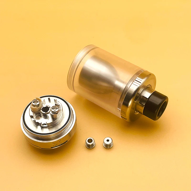 DSX CloudOneX Cloud One X RTA Восстанавливаемый бак-распылитель 3,3 мл, диаметр 22 мм SS316, капельный наконечник Delrin для 510 Thread Vape Mod