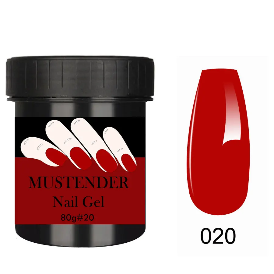 Cola uv do verniz do gel do prego para o manicure da arte do prego de morandi 80g