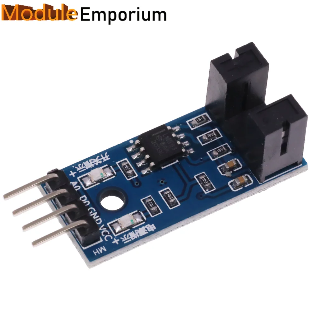 Speed Measuring Sensor Counter Motor Test Module Groove Type Optical Coupling Module