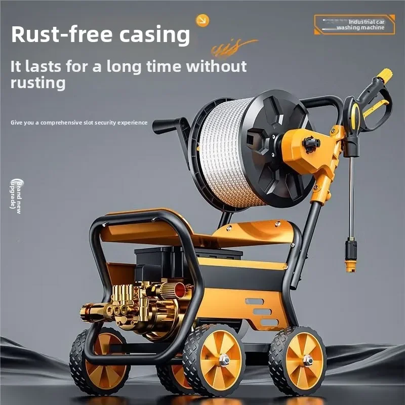 

tool Car Washing Machine Portable 220v Brush Car Water Pump Water Gun Powerful Cleaning Machine High Power Cleaning Artifact