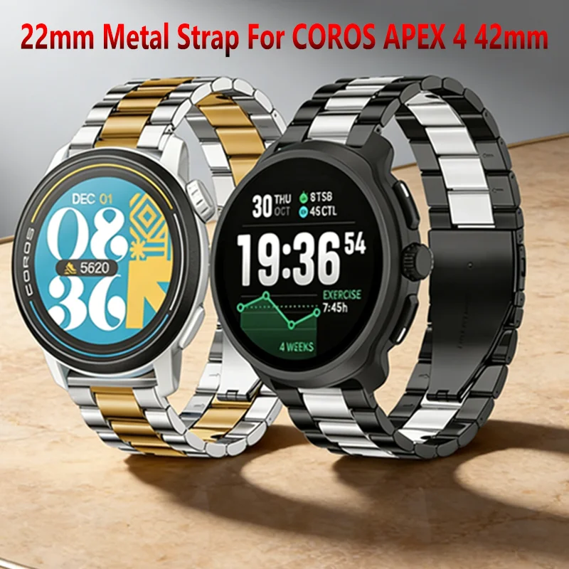 22Mm Metal Strap Fo…