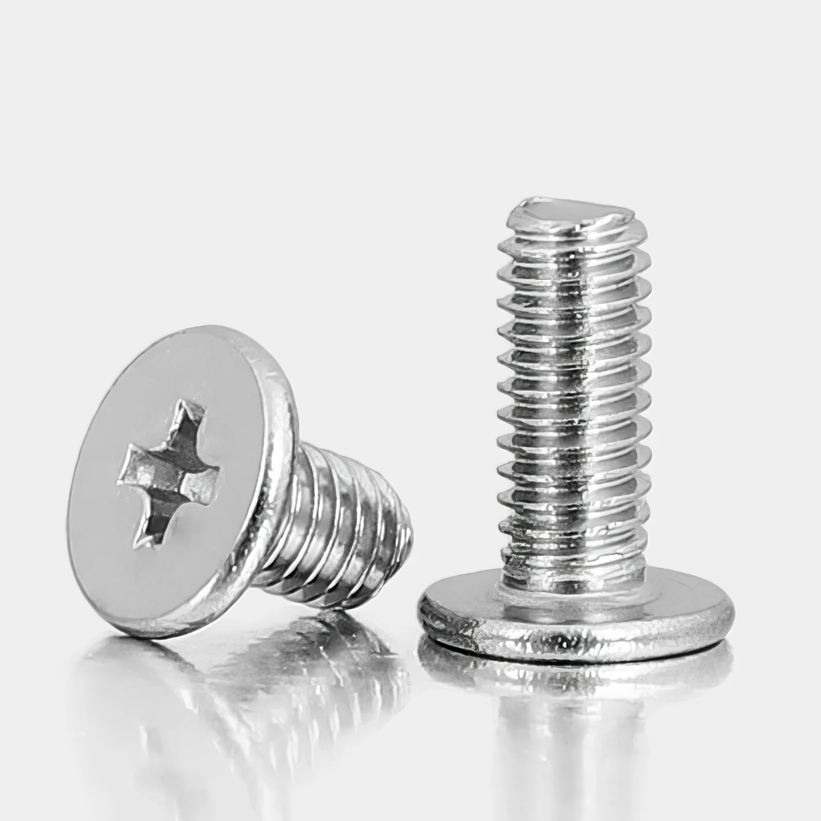 50-300pcs 304 A2 Stainless Steel CM Cross Phillips Ultra Thin Super Low Flat Head Screw Bolt M1 M1.2 M1.4 M1.6 M2 M2.5 M3