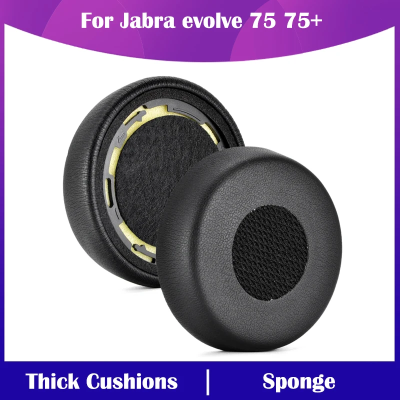 Амбушюры, амбушюры для наушников Jabra evolve 75 75 +, наушники, наушники, амбушюры из Протеиновой кожи, амбушюры