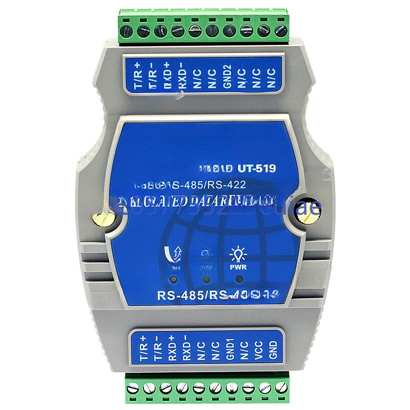 UT-519 485 Repeater Industrial Grade Photoelectric Isolation Lightning Protection RS485/422 Signal Amplification Module