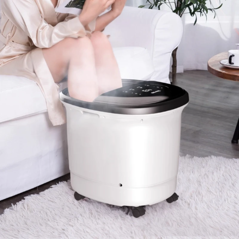 

Полностью автоматическое электрическое ведро для ванны для ног для серфинга, умная раковина для ног с подогревом и контролем температуры, машина для ванночек для ног