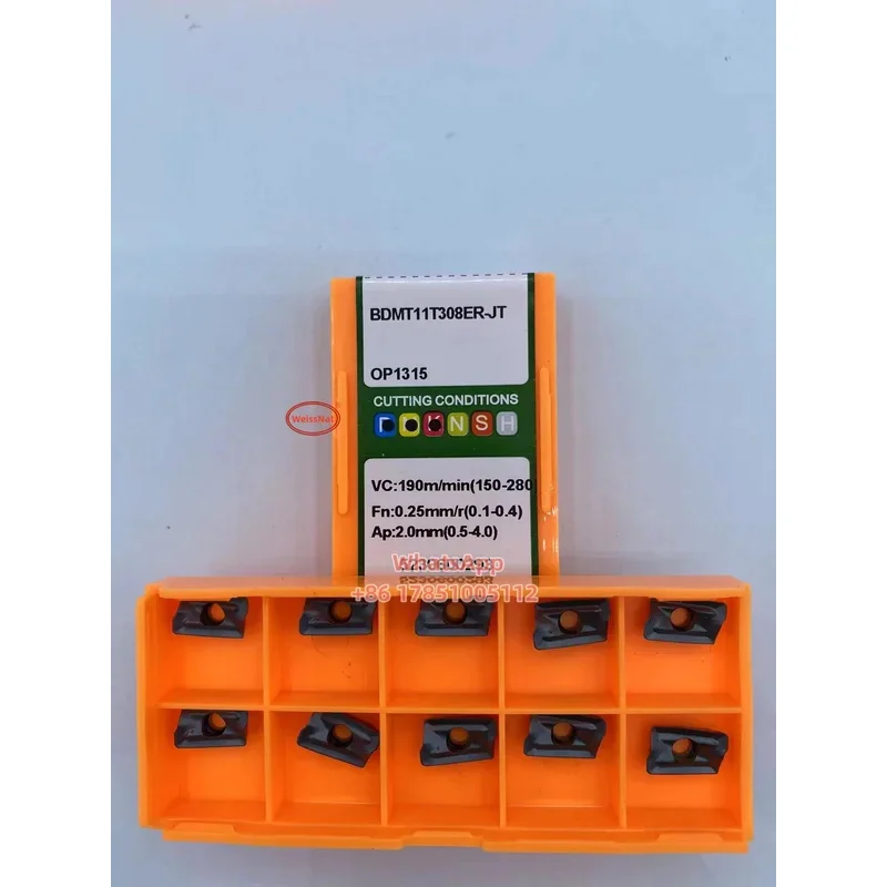 Imagem -04 - Inserção Carboneto Bdmt Insere Bdmt11t308er-jt Bdmt11t316er-jt Bdmt11t331er-jt Op1215 Op1315
