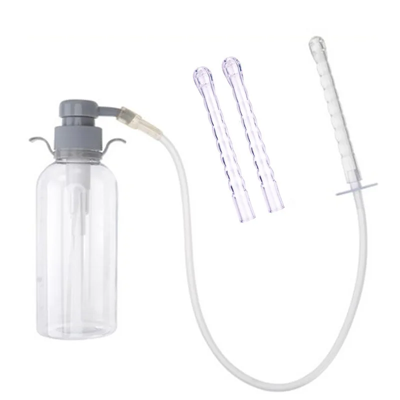 1PCS New 300ML  Rectal Syringe Clean Stream Anal Douche Enema Colon Cleaner Kit For Women