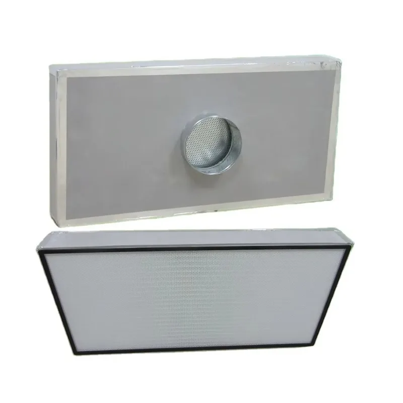 Industrial Air Filtration Terminal Outlet Filter H13 H14 HEPA Cleanroom Air
