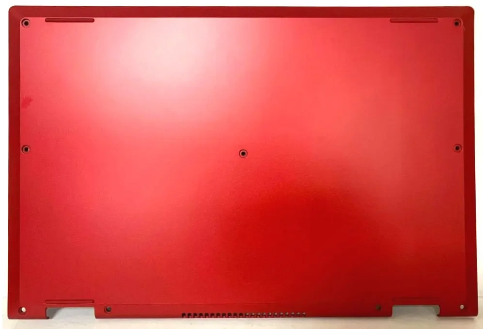 Imagem -03 - Tampa Traseira Lcd para Dell Inspiron 11 3147 3148 Dobradiça 0pv73d Teclado Palmrest Tampa Superior Fundo Case 0ntwjn Vermelho Novo